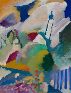 Murnau templommal I alkotó: Wassily Kandinsky