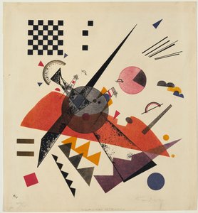 Narancs, 1923 alkotó: Wassily Kandinsky