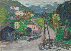 Rapallo - az ablakból alkotó: Wassily Kandinsky