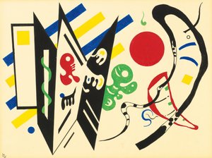 Kölcsönös, 1935. alkotó: Wassily Kandinsky
