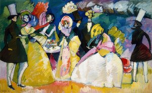 Krinolin társadalom. 1909