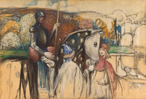 Fegyveres lovag alkotó: Wassily Kandinsky
