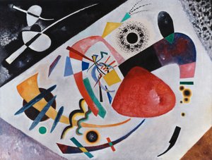 Vörös folt II alkotó: Wassily Kandinsky