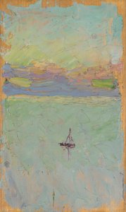 Vitorlás a tengeren alkotó: Wassily Kandinsky