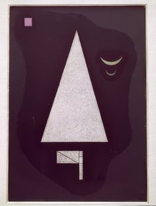 Hegyes fehér. 1930 alkotó: Wassily Kandinsky