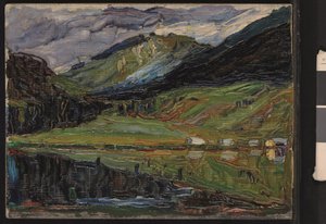 Spitzingsee alkotó: Wassily Kandinsky