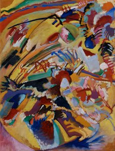 Cím nélküli improvizáció I alkotó: Wassily Kandinsky