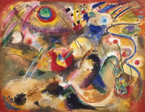 Névtelen kép (Összeomlás) alkotó: Wassily Kandinsky