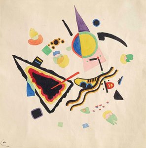 Név nélkül, 1921. alkotó: Wassily Kandinsky