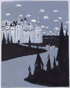 A város előtt alkotó: Wassily Kandinsky