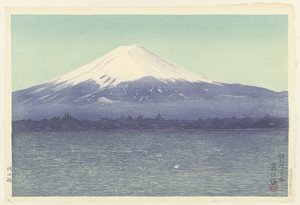 Kawaguchi-tó Kawaguchiko (cím az objektumon) alkotó: Watanabe Kako