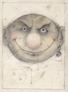 Egy leprechaune portréja alkotó: Wayne Anderson