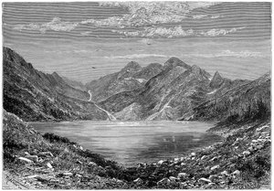 "The Fish Lake, Svájc", 1879