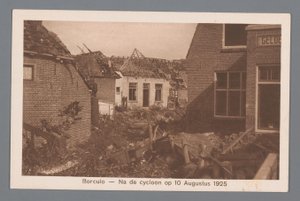 Borculo -- A ciklon után 1925. augusztus 10-én
