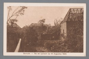 Borculo -- A ciklon után 1925. augusztus 10-én