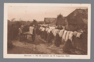 Borculo -- A ciklon után 1925. augusztus 10-én