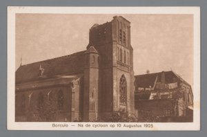Borculo -- A ciklon után 1925. augusztus 10-én