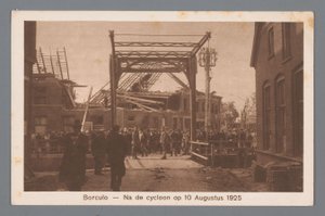 Borculo -- A ciklon után 1925. augusztus 10-én