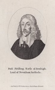Basil Feilding, Denbigh 2. grófja, angol diplomata, politikus és Paliamentarius katona a polgárháborúban (metszet)