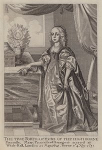 Mária, Narancs hercegnője (rézkarc)