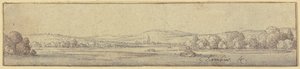 Dunai táj alkotó: Wenceslaus Hollar