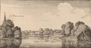 Albury, 1645. alkotó: Wenceslaus Hollar