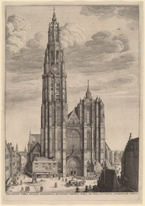 Antwerpeni katedrális alkotó: Wenceslaus Hollar