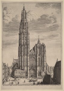 Az antwerpeni székesegyház alkotó: Wenceslaus Hollar
