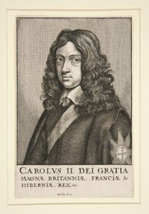 II. Károly alkotó: Wenceslaus Hollar
