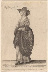 London legjobb minőségű felesége alkotó: Wenceslaus Hollar