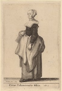 Egy kölni polgár lánya alkotó: Wenceslaus Hollar