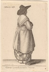 London Vxor polgára alkotó: Wenceslaus Hollar