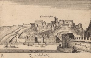 Coblentz, 1635. alkotó: Wenceslaus Hollar