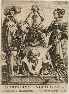 A halál címere alkotó: Wenceslaus Hollar