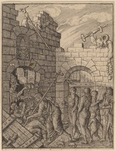 Leszállás a pokolba alkotó: Wenceslaus Hollar
