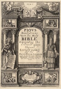 Diodati. Jámbor annotációk. 1. állapot alkotó: Wenceslaus Hollar