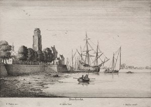 Dordrecht alkotó: Wenceslaus Hollar