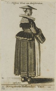 Holland tengerész felesége alkotó: Wenceslaus Hollar