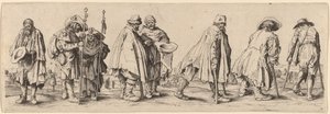 Nyolc koldus. alkotó: Wenceslaus Hollar