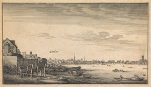 Angol nézetek: London alkotó: Wenceslaus Hollar