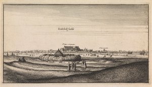 Angol nézetek: Tootehill Fields alkotó: Wenceslaus Hollar