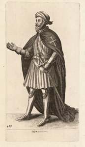 Eq. Hospitaliarius. 2. állapot alkotó: Wenceslaus Hollar