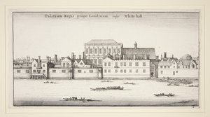 Négy látkép Wesminsterről, Lambethről és Whitehallról, a Londoni látképek sorozatból alkotó: Wenceslaus Hollar