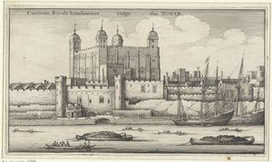 Kilátás a londoni Towerre alkotó: Wenceslaus Hollar