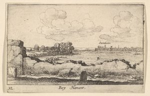 Hanau, 1635. alkotó: Wenceslaus Hollar