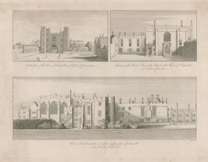 Jeruzsálemi Szent János ispotályosainak háza, Clerkenwell alkotó: Wenceslaus Hollar