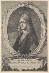 Jakab, York hercege, 1651. alkotó: Wenceslaus Hollar