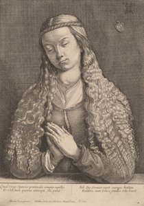 Katharine Furlegerin, 1646. alkotó: Wenceslaus Hollar