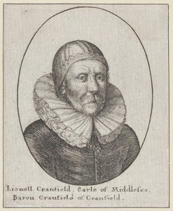 Lionell Cranfield, Middlesex grófja, Cranfield báró Cranfield, 1644, 1644. alkotó: Wenceslaus Hollar