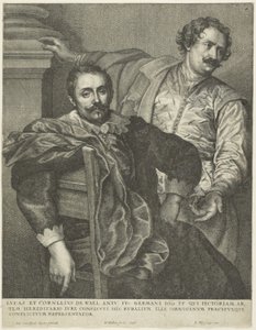Luke és Cornelis of Wael alkotó: Wenceslaus Hollar